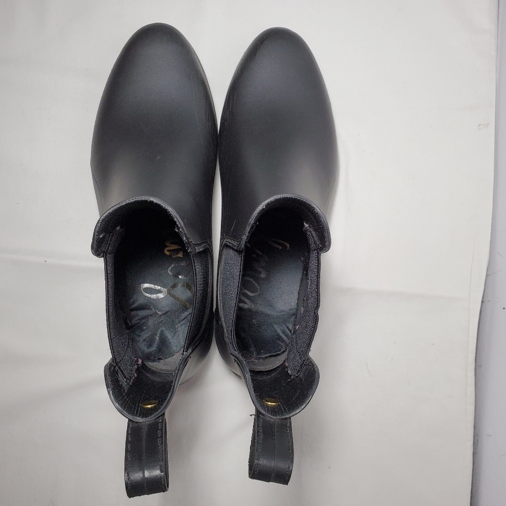 ⚡⚡SOLD⚡⚡ Sam Edelman Matt Black Rain Boots - Picture 6 of 6